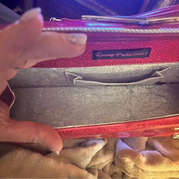 Used 1x REVAMP PRODUCTION Couture VTG retro warm pink metallic shiny. No flaws - Picture 4 of 9